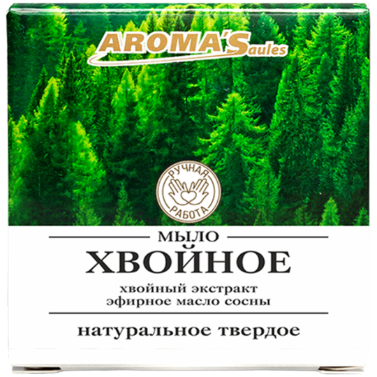 Мыло туалетное «Aroma'Saules» Хвойное, 85 г