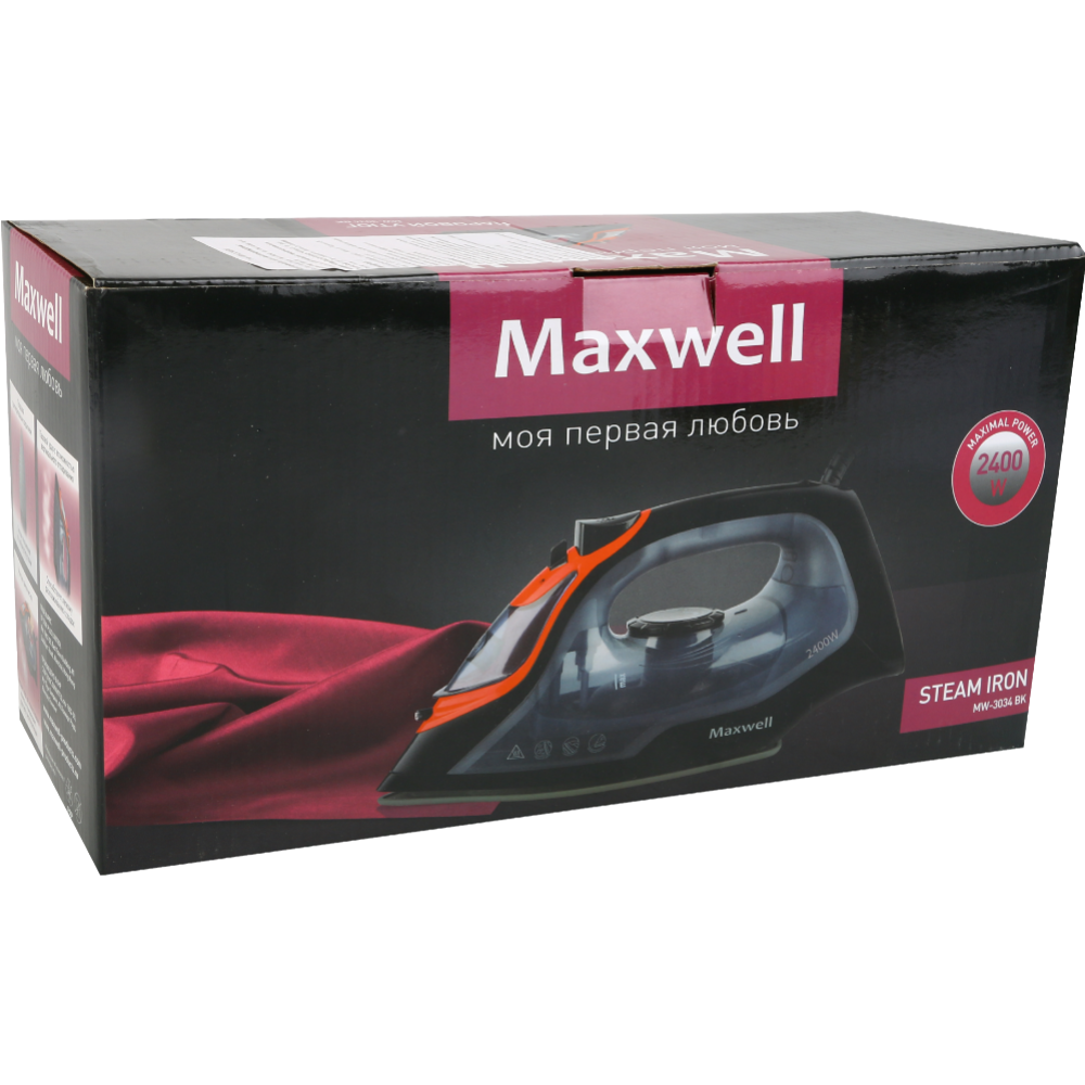 Утюг «Maxwell» MW-3034BK