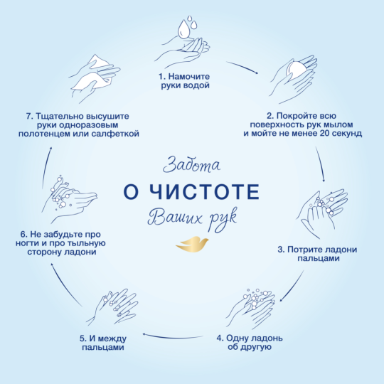 Крем-мыло «Dove» Объятия Нежности, 100 г