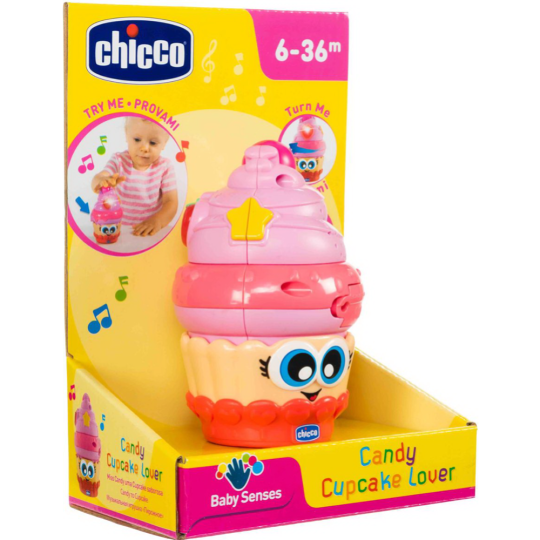 Игрушка «Chicco» Пирожное, 9703000000, музыкальная