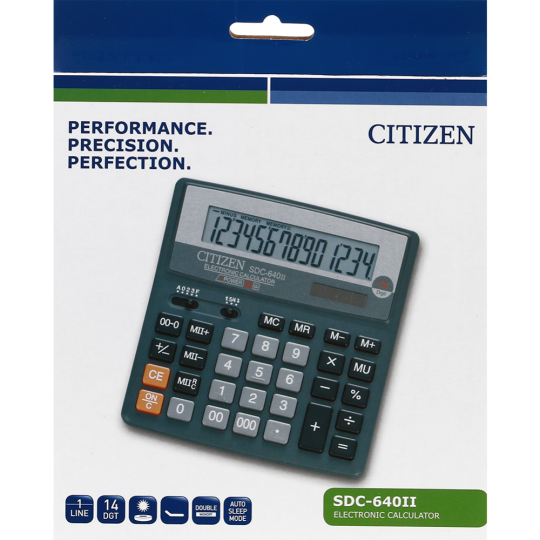 Калькулятор «Citizen» SDC-640 II