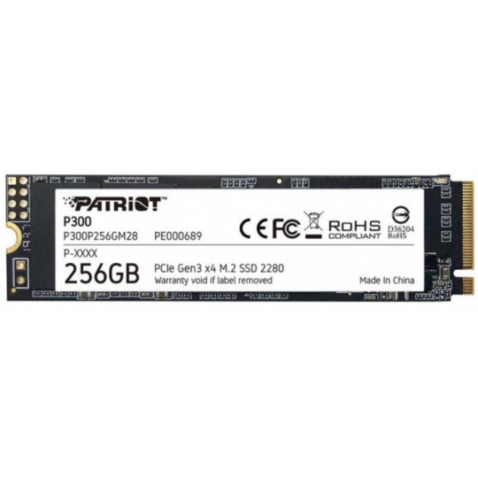 Накопитель SSD «Patriot» P300P256GM28.