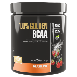 ВСАА Maxler 100% Golden BCAA 210 g - Strawberry