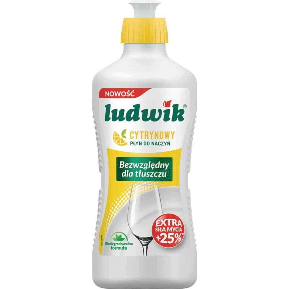Жидкость для мытья посуды «Ludwik» Лимон, 450 мл #0