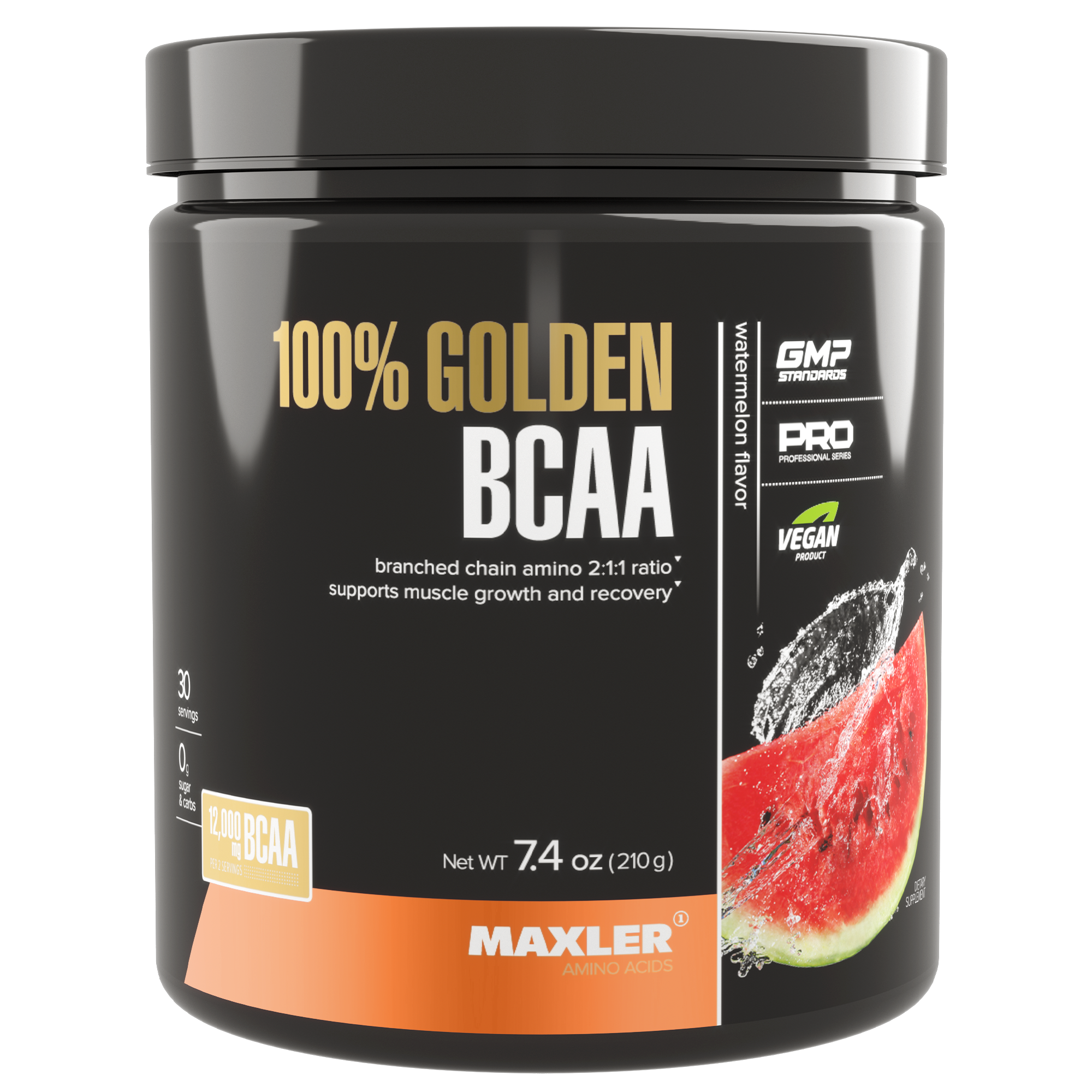 ВСАА Maxler 100% Golden BCAA 210 g - Watermelon