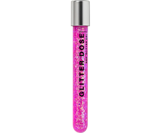 Глиттер Influence Beauty Glitter Dose на гелевой основе тон 04 розовый 6.5мл