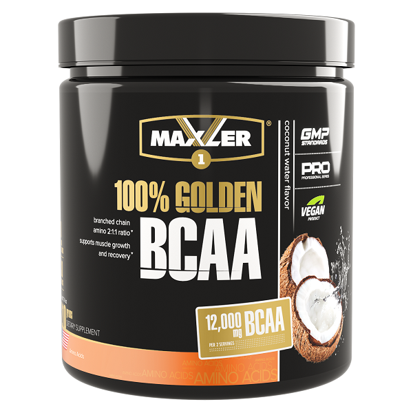 ВСАА Maxler 100% Golden BCAA 210 g - Coconut Water