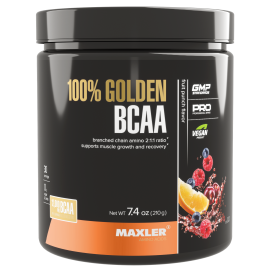 ВСАА Maxler 100% Golden BCAA 210 g - Fruit Punch