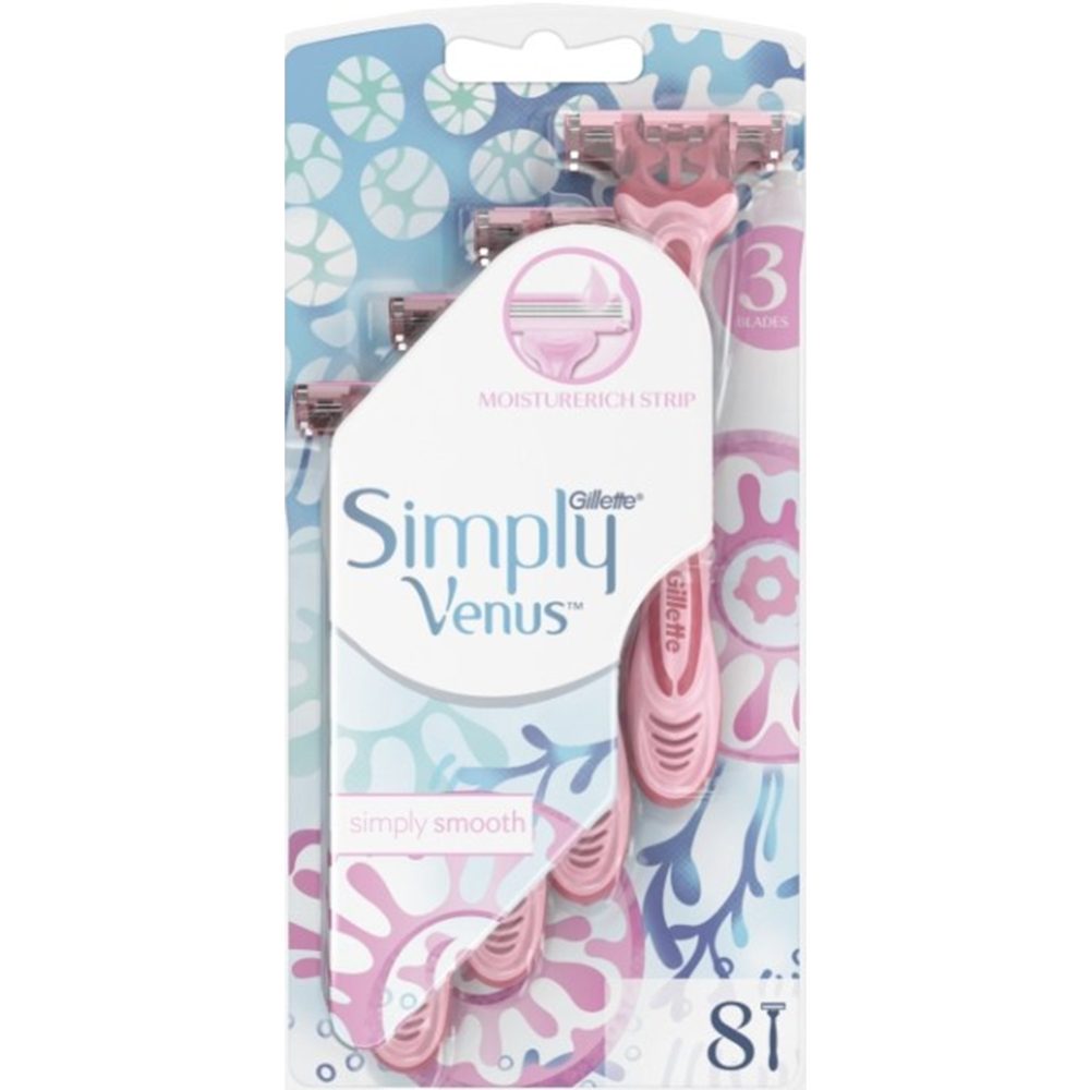 Бритвы «Gillette» Simply Venus 3, 8 шт