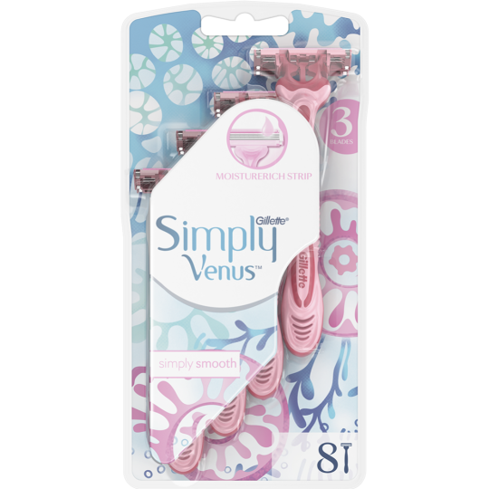 Бритвы «Gillette» Simply Venus 3, 8 шт