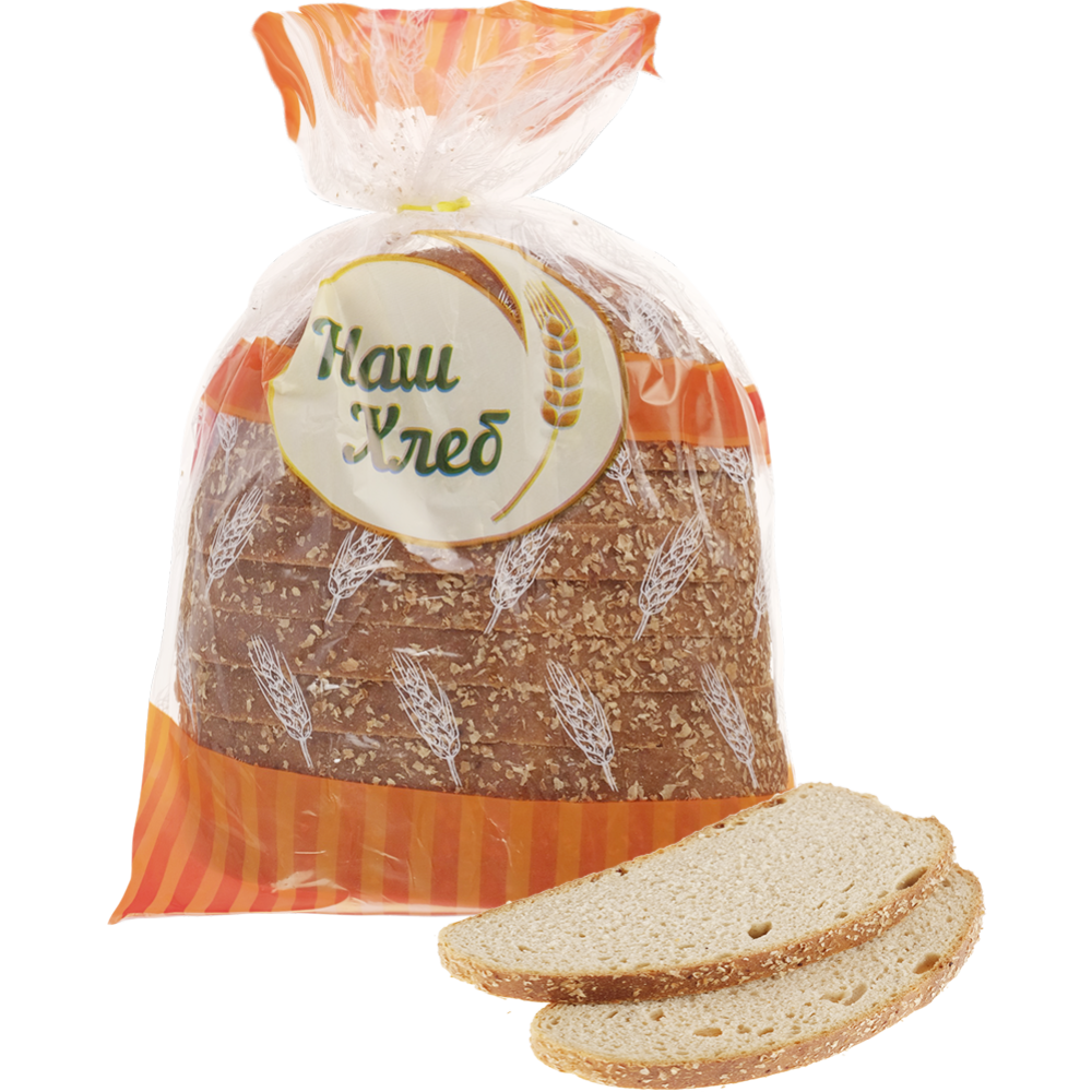 Крестьянский хлеб, нарезанный упакованный, 500 г #0