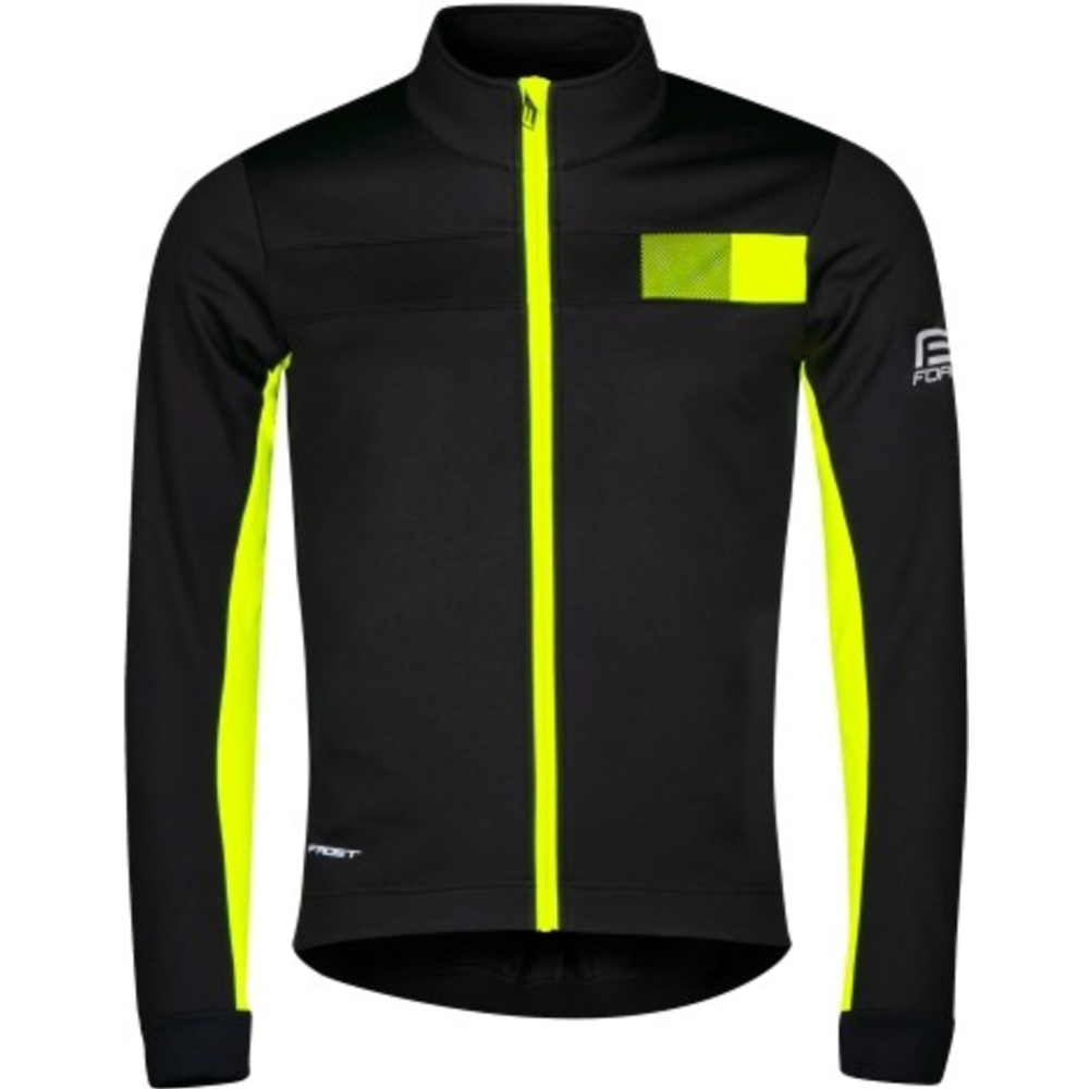 Велокуртка «Force» Frost Softshell, 900021-M-F, black/fluo, M