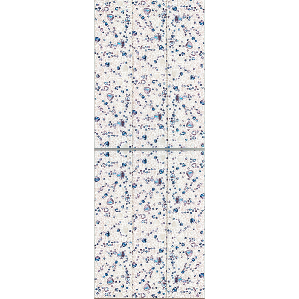 Экран-дверка «Comfort Alumin» Жемчужная мозайка, 83х200 см