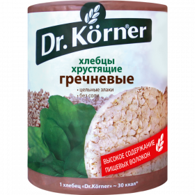 Хлебцы «Dr.Korner» греч­не­вые, 100 г