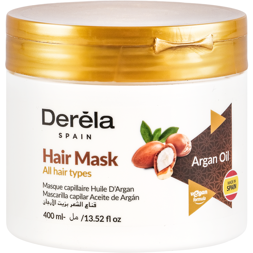 Маска для волос «Derela» с аргановым маслом, 400 мл