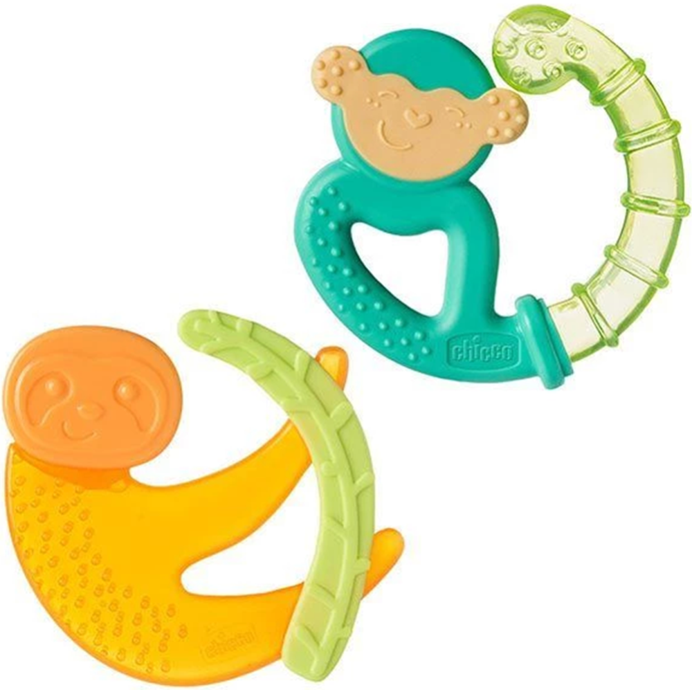 Прорезыватель-игрушка «Chicco Nursery» Refreshing, 28130300000, Обезьяна/Ленивец
