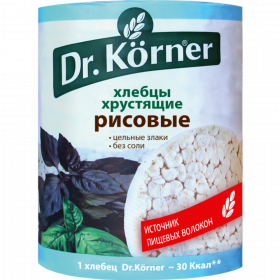 Хлебцы «Dr.Korner» ри­со­вые, 100 г