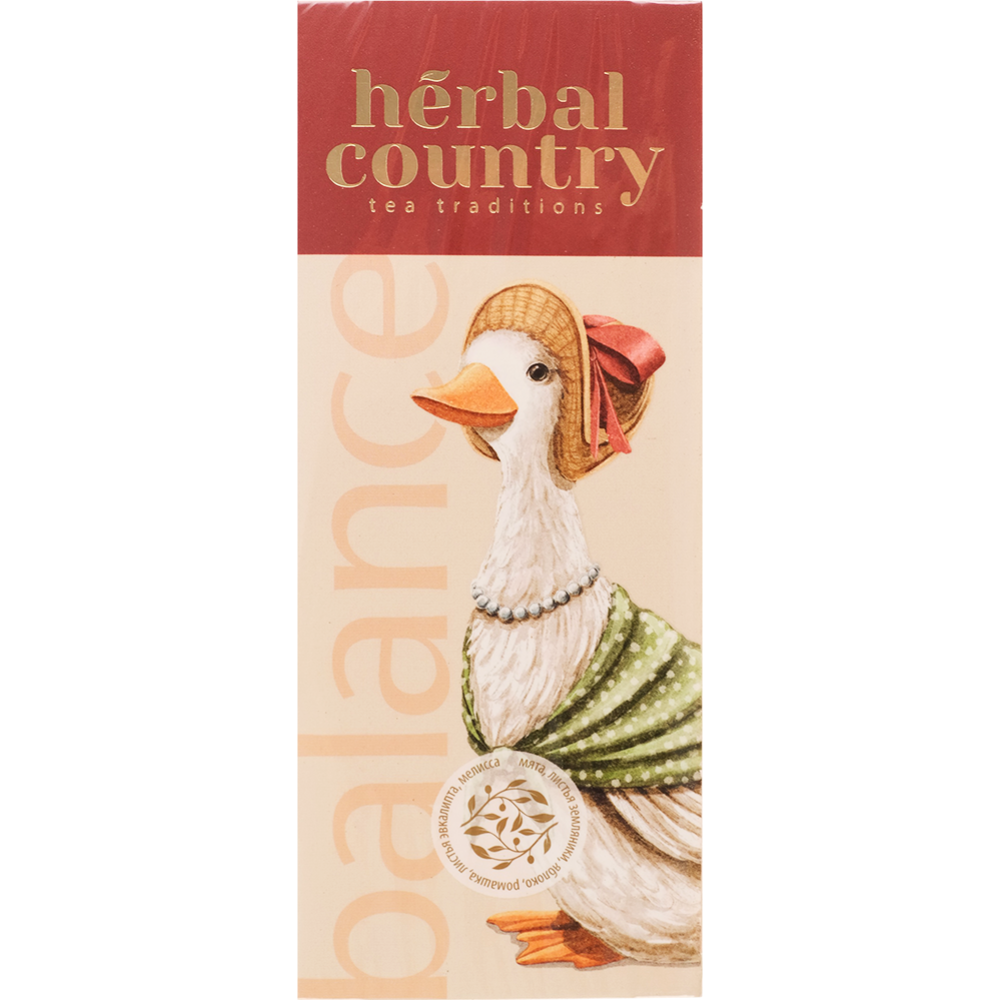 На­пи­ток чайный «Herbal Country» Баланс, 25 шт по 1.2 г