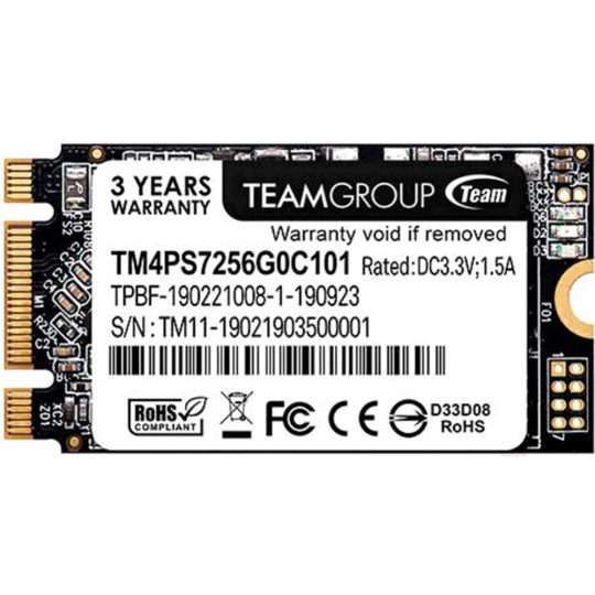 SSD диск «Team» MS30 256GB TM4PS7256G0C101