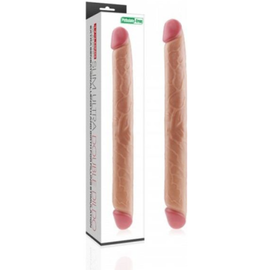 Фаллоимитатор «LoveToy» Realistic Slim Ultra Double Dildo, LV2213