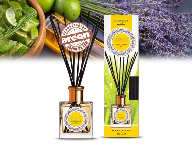 Аромадиффузор Areon Home Perfumes Nature Lemongrass & Lavender Oil 150мл