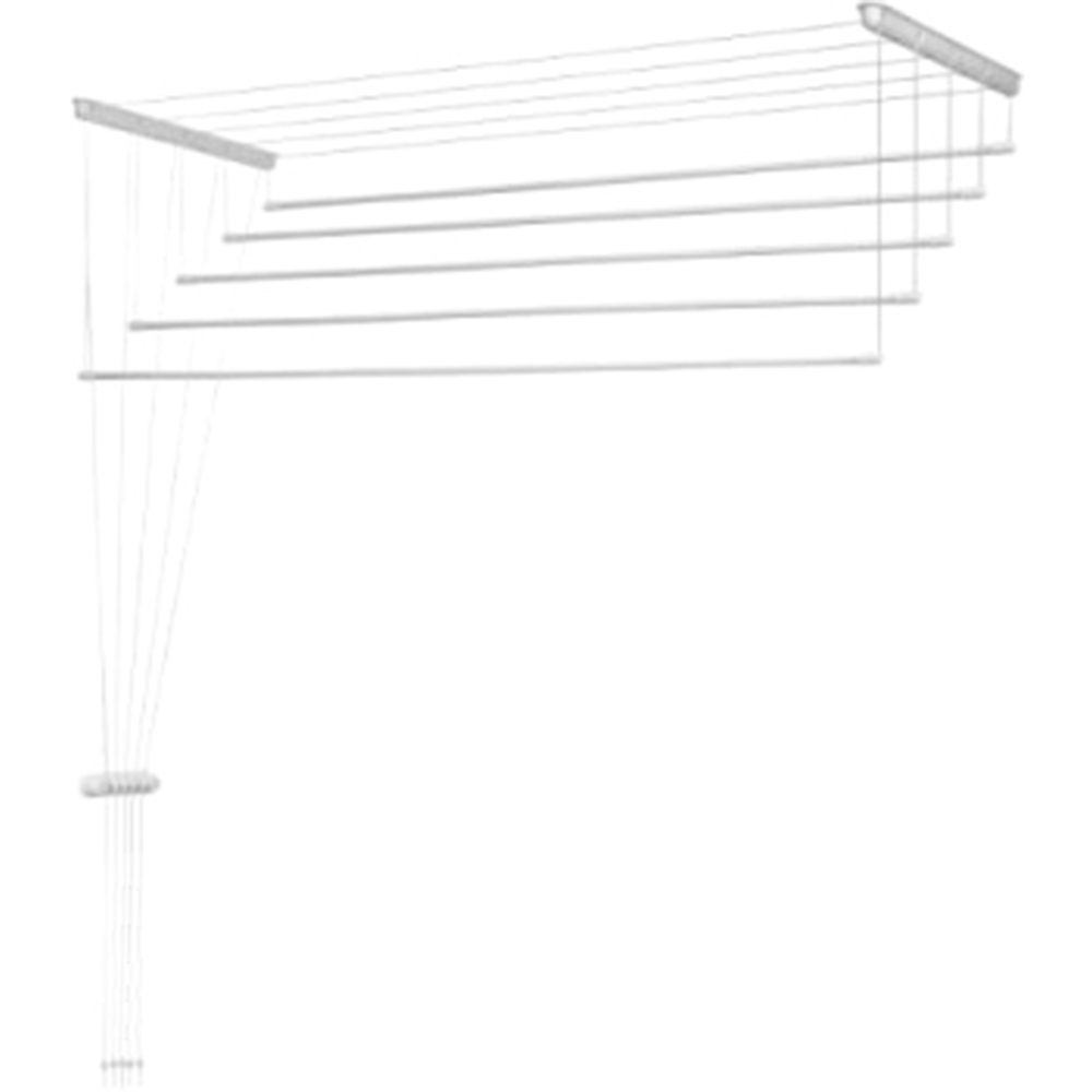 Картинка товара Сушилка для белья «Comfort Alumin» Euro Premium, 5 прутьев, 2.1 м
