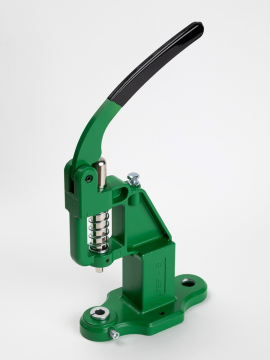 Пресс для установки фурнитуры ручной  универсальный цветной "Micron" M-002, зеленый
