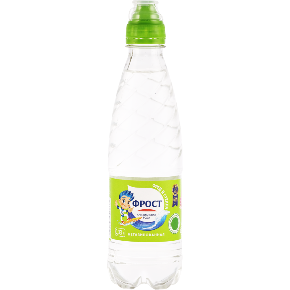 Вода питьевая негазированная «Фрост» артезианская для детей 3+, 0.33 л #0