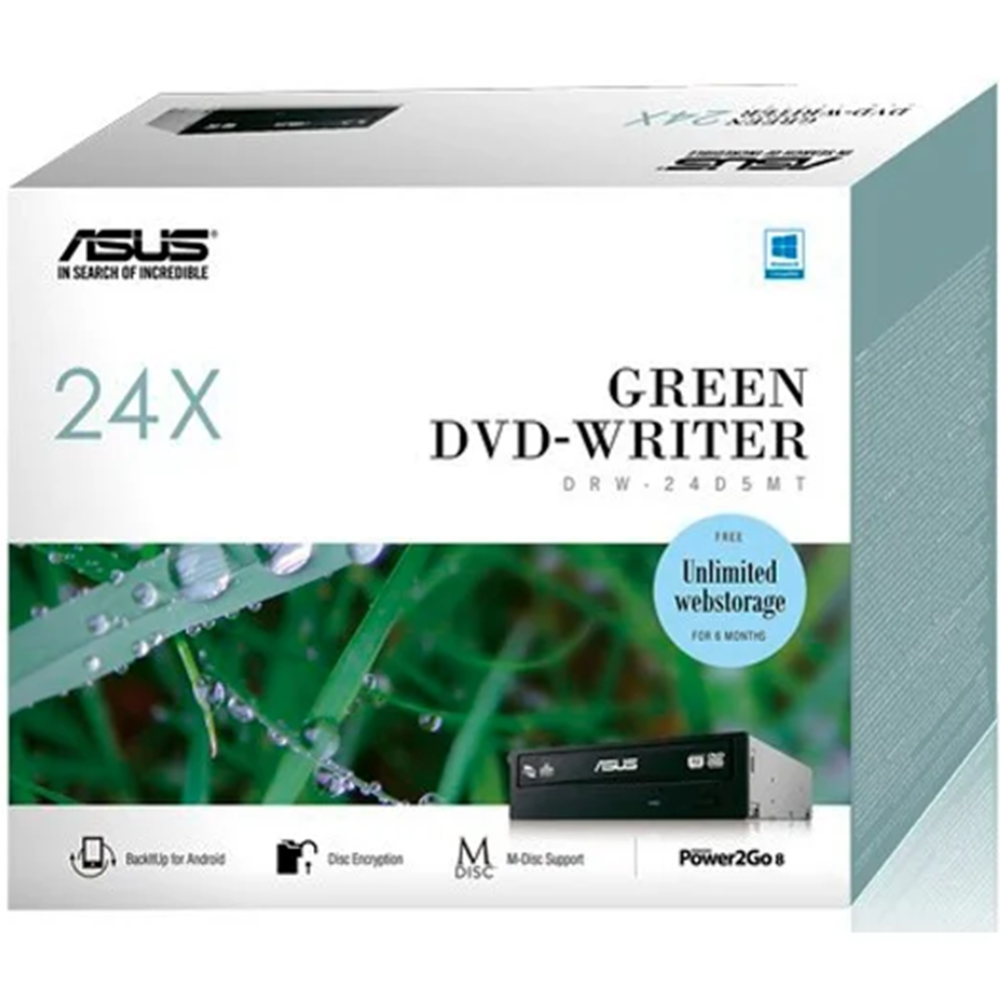 Оптический привод «Asus» DRW-24D5MT.