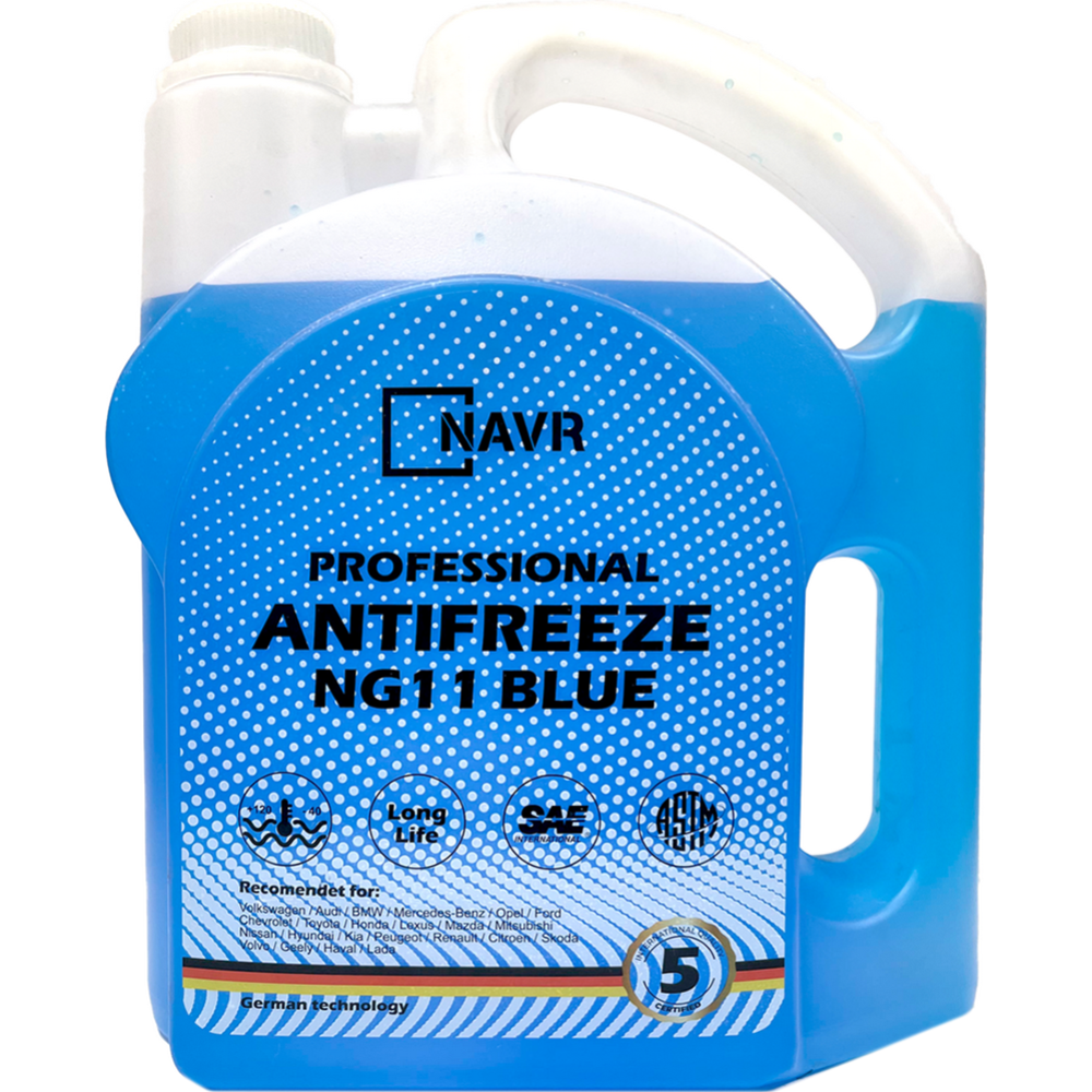 Антифриз «Navr» NG11, ANG5B, blue, 4.2 л