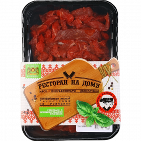 Беф­стро­га­нов «С­ло­ним­ский мя­со­ком­би­нат» го­вя­жий, охла­жден­ный, 500 г