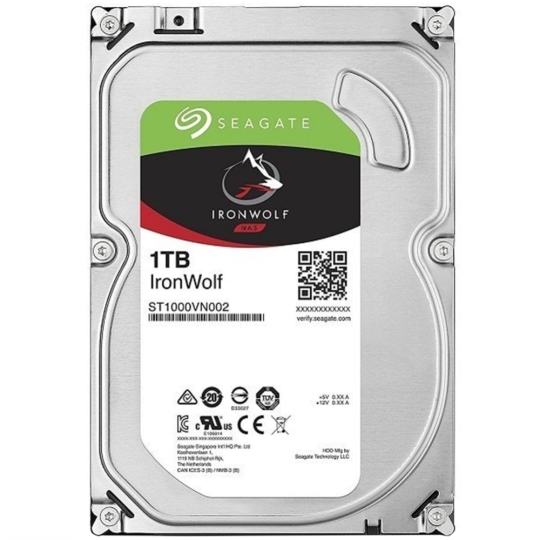 Жесткий диск «Seagate» Ironwolf 1TB ST1000VN002.