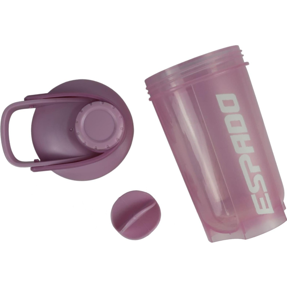 Шейкер спортивный «Espado» С шариком, ES903, розовый, 500 мл