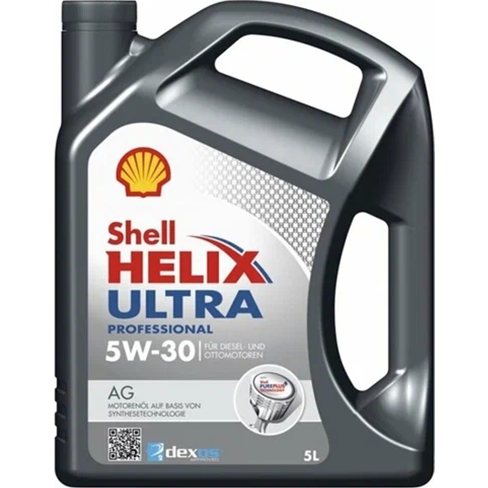 Масло моторное «Shell» Helix Ultra Professional AG 5W-30, 550046301, 5 л