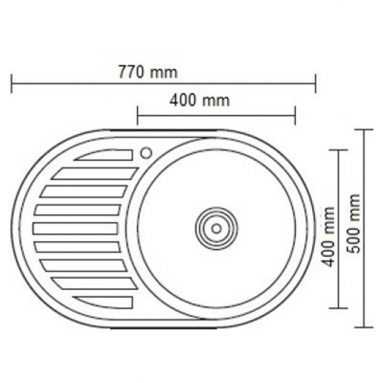 Кухонная мойка L67750-6L Ledeme