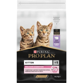 Корм для котят «Pro Plan» Delicate Junior, индейка, 10 кг