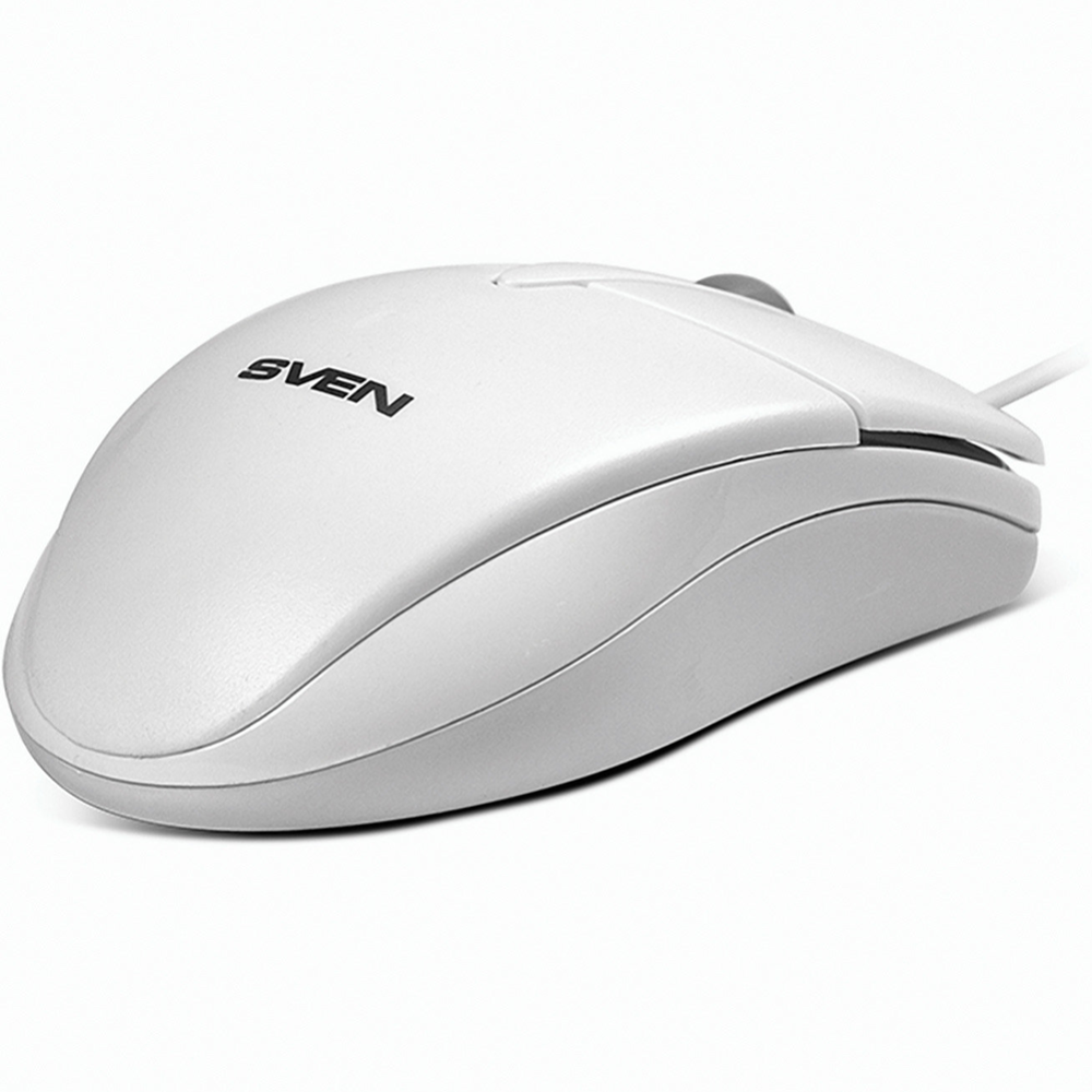 Мышь «Logitech» B100-WHITE.