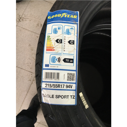 Летняя шина «Goodyear» Eagle Sport TZ, 245/45R18 96W