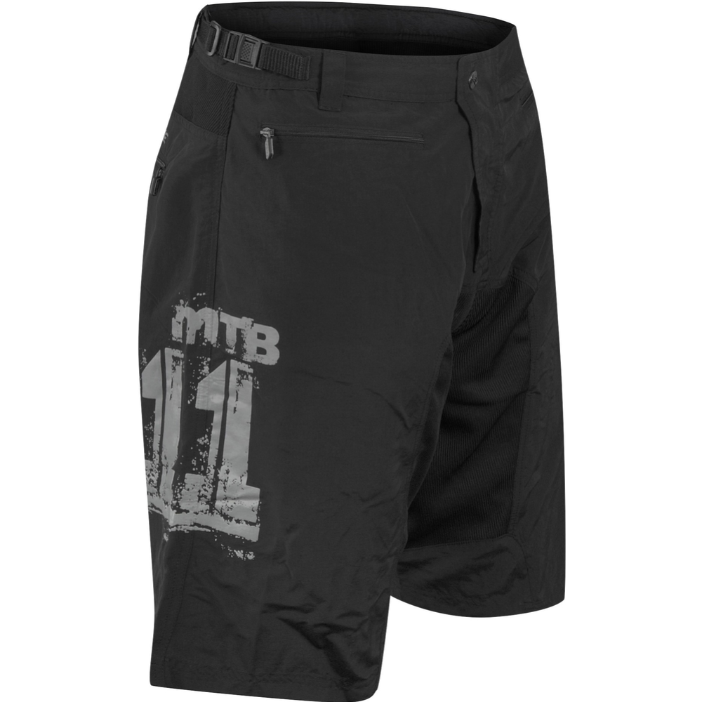 Велошорты «Force» MTB-11, 900328-XXXL-F, black, XXXL