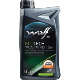 Масло транс­мис­си­он­ное «Wolf» EcoTech 75W Premium, 2218/1, 1 л