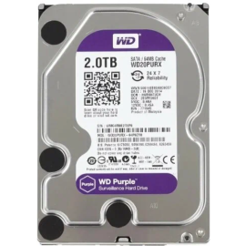 HDD диск «Western Digital» WD20PURX, 2TB, purple