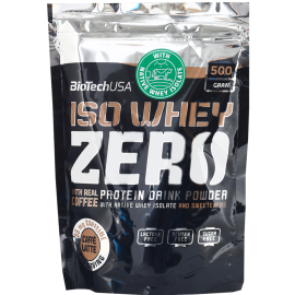 Протеин «BioTech USA» Iso Whey Zero, латте, 500 г