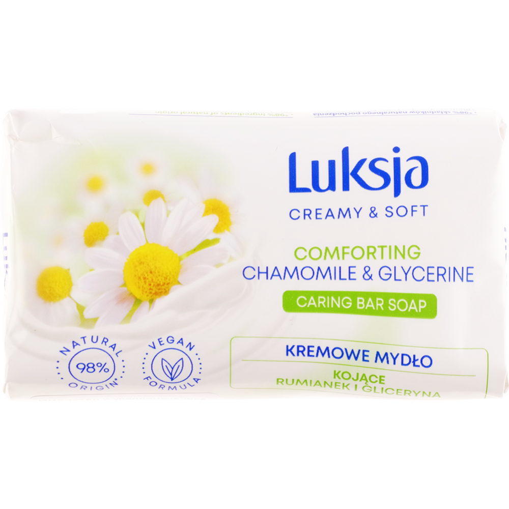 Крем-мыло «Luksja» Chamomile & Glycerine, 90 г #0