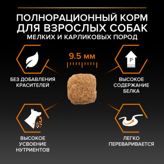 Корм для собак «Pro Plan» Adult Small&Mini Everyday Nutrition, курица, 700 г