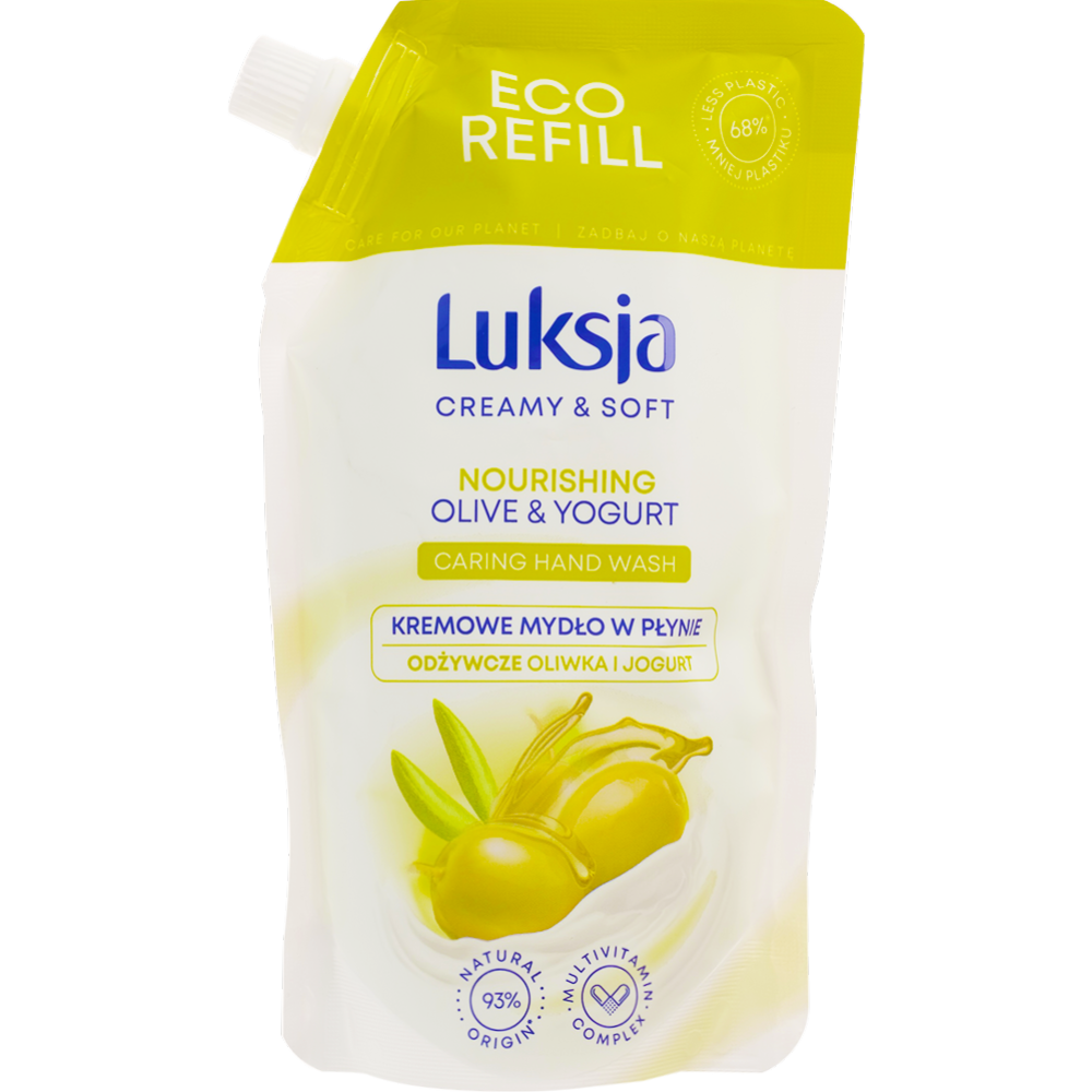 Крем-мыло жидкое «Luksja» Olive & Yogurt, 400 мл