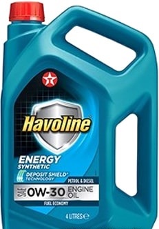 Моторное масло Texaco Havoline Energy 0w-30 4л