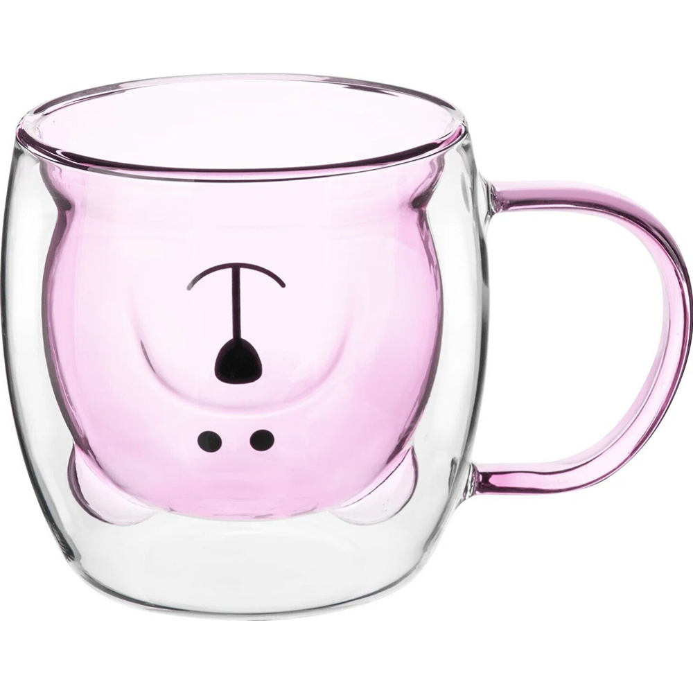 Кружка для супа «Perfecto Linea» Bear, 30-125204, розовый, 250 мл