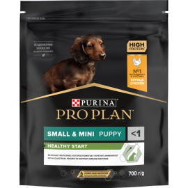 Корм для щенков «Pro Plan» Puppy Small&Mini Healthy Start, курица, 700 г