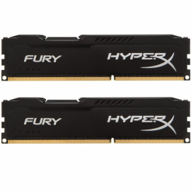 Оперативная память «HyperX» Fury 2x8GB PC3-12800 HX316C10FBK2/16.