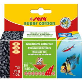 Наполнитель для фильтра «Sera» Super Carbon, 8400, 250 г